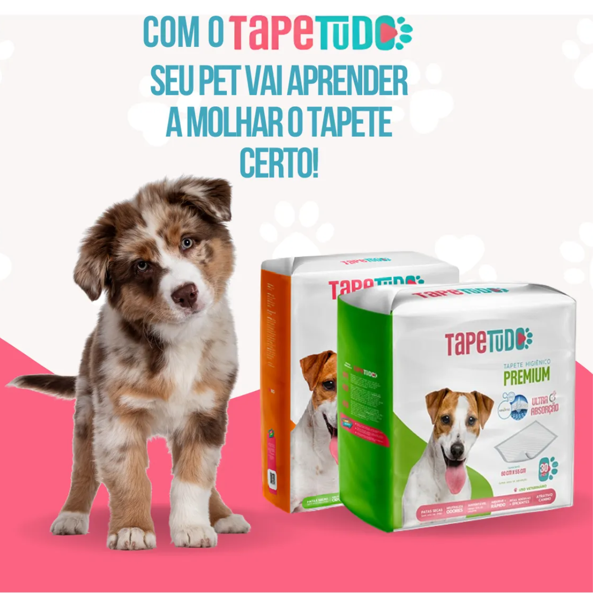 TAPETE HIGIENICO TAPETUDO PREMIUM 80 X 60 CM ABS PCT C/ 30 UN - Imagem 5